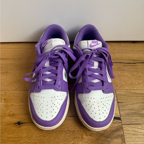 Nike Shoes - Nike Court Vision Low Purple and White Shoes